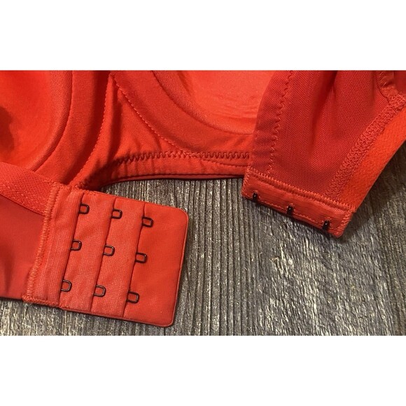 Panache Power Sports Bra Underwire High Impact 32E Style 5021A Red Workout Gym - Picture 6 of 7